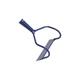 Rastrello da 16 cm senza manico Outils Perrin
