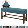 Velvet Elastic All-Inclusive Ultra Soft Bench Cover - Home Fabric Bench Cover - Stretchable and Durable - Perfect for Adding Comfort and Style to Your Bench - Easy to Install and Clean