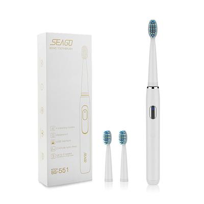 Electric Toothbrush Rechargeable Sonic Tool Electric Toothbrush Replacement Brush Heads Professional Sonic Toothrsuh