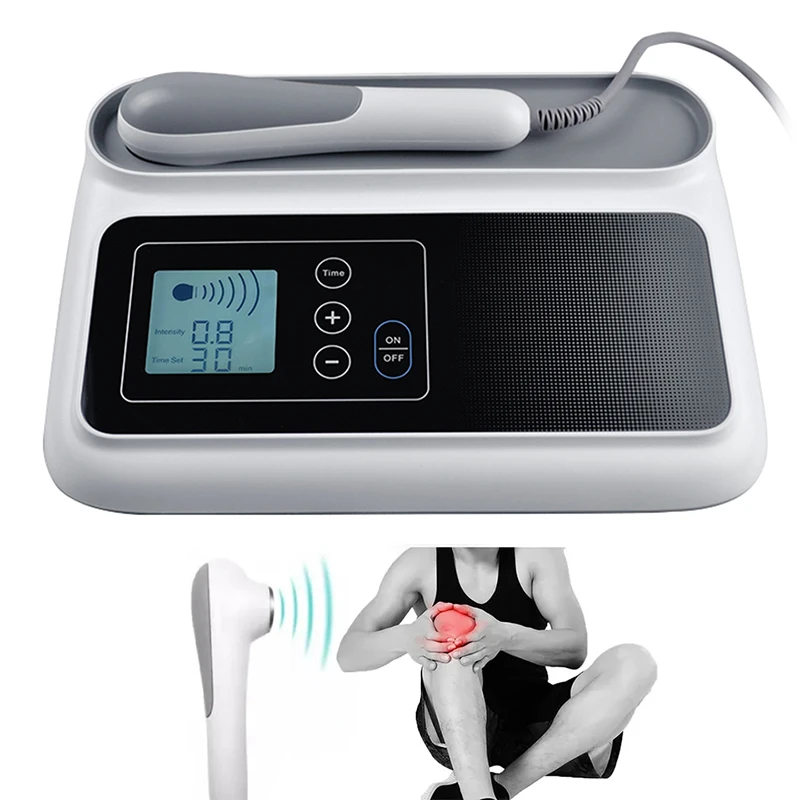 Ultraschall-Therapiegerät zur Schmerzlinderung, Muskelgelenke, Massage ohne Medikamenten, Ultraschall, 1 MHz Physiotherapie-Gerät, LCD-Display Image
