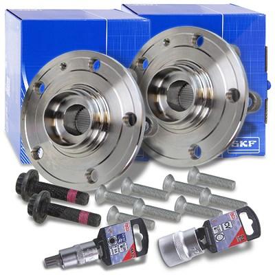 Skf 2x Radlagersatz inkl. Radnabe vorne für Audi, Seat, Skoda, VW Image