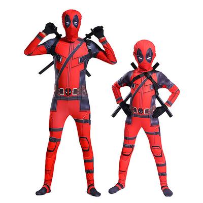 Deadpool Wolverine Deadpool Cosplay Costume Bodysuits Movie Cosplay for Men's Boys Adults Kids Carnival Masquerade Party / Evening