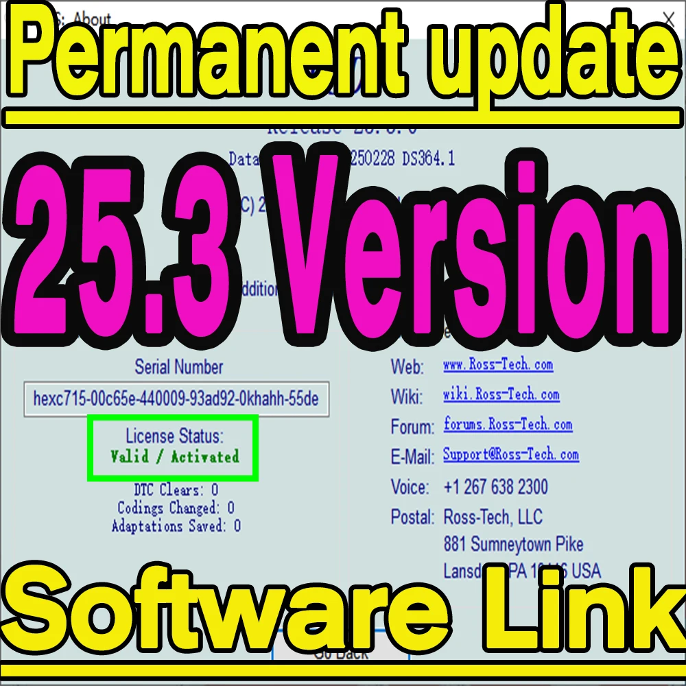 NEUES UPDATE SOFTWARE VCDS VAG CDM OBD2-Scanner HEX V2 USB-Schnittstelle FÜR VW AUDI Skoda Seat Unlimited VINs Mehrsprachiges VAGCDM Image