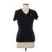 Under Armour Active T-Shirt: Black Activewear - Women's Size Medium