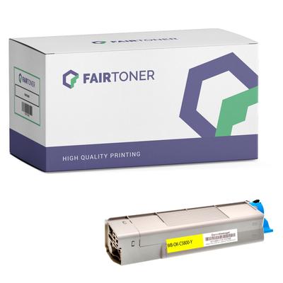 Kompatibel für OKI 43324421 Toner Gelb