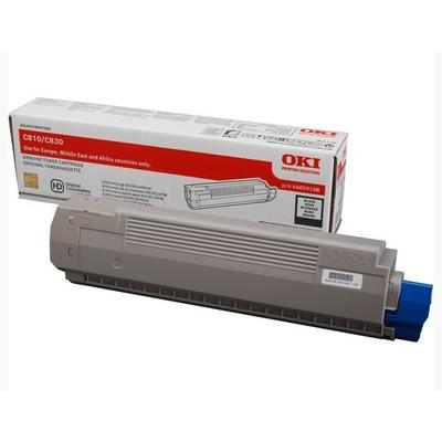 Original OKI 44059108 Toner Schwarz