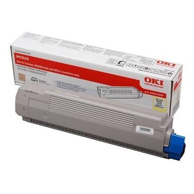 Original OKI 44059209 Toner Gelb Image