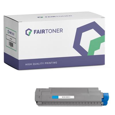 Kompatibel für OKI 44059259 Toner Cyan Image