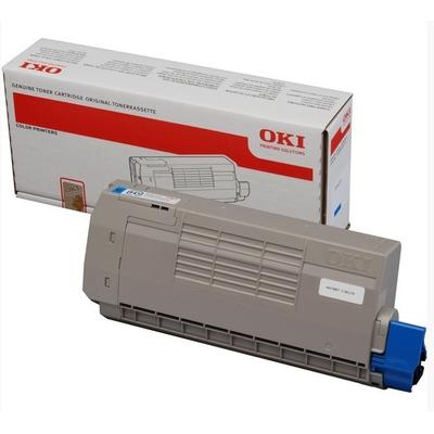 Original OKI 44318607 Toner Cyan