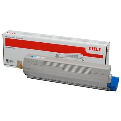 Original OKI 44844507 Toner Cyan