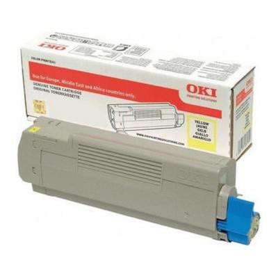 Original OKI 46471101 Toner Gelb