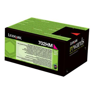 Original Lexmark 70C2HM0 / 702HM Toner Magenta Image