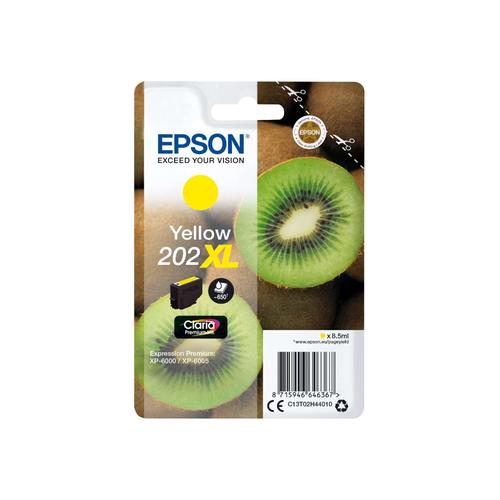 Original Epson C13T02H44010 / 202XL Druckerpatrone Gelb