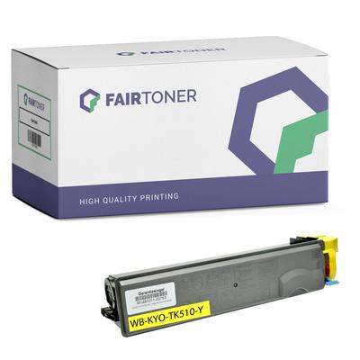 Kompatibel für Kyocera 1T02F3AEU0 / TK-510Y Toner Gelb