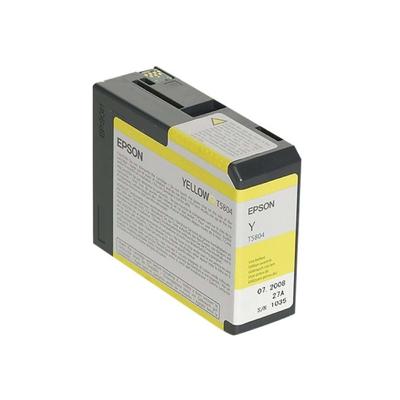 Original Epson C13T580400 / T5804 Druckerpatrone Gelb