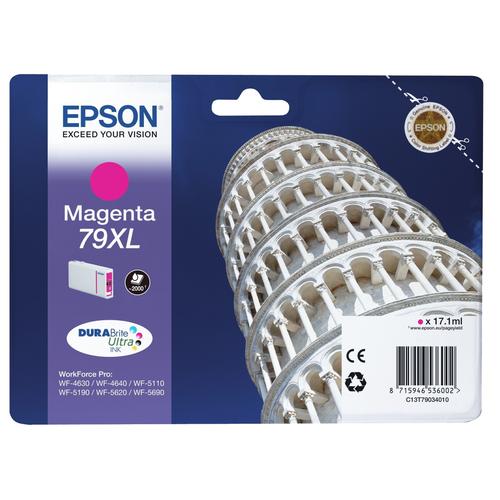 Original Epson C13T79034010 / 79XL Druckerpatrone Magenta