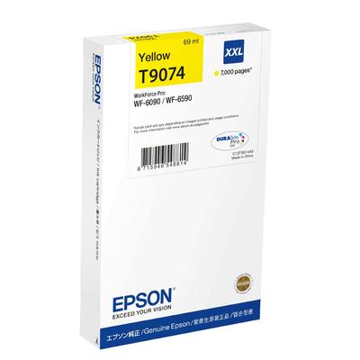 Original Epson C13T907440 / T9074 Druckerpatrone Gelb