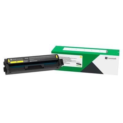 Original Lexmark C332HY0 Return Toner Gelb