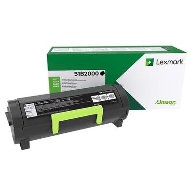 Original Lexmark 51B2000 Toner Schwarz