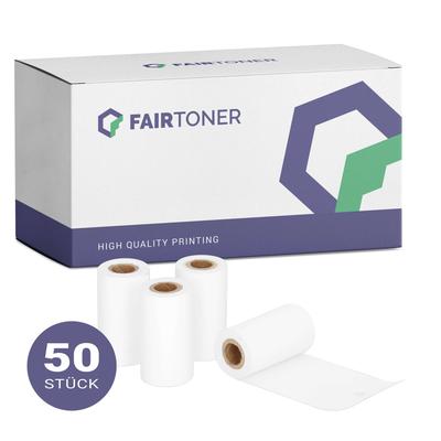 FairToner Kassenrollen 50x 80mm x 50m x 12mm 60mm Image