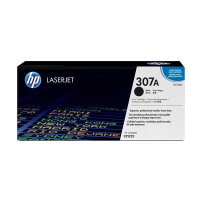 Original HP CE740A / 307A Toner Schwarz