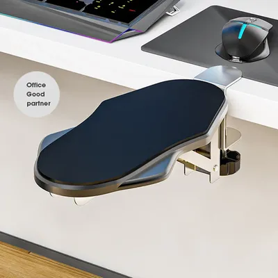 1 PC Computer Arm Support Bracket Suitable for Office Desk Adjusted To Rotate Wrist Support Bracket