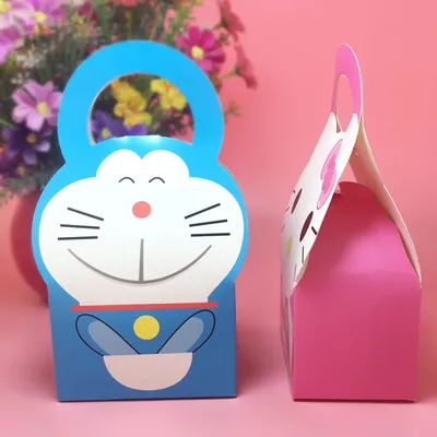 Cute Cartoon Animal Candy Box Baby Shower Favor Box Kids Birthday Party Decorations Gift Box Cake