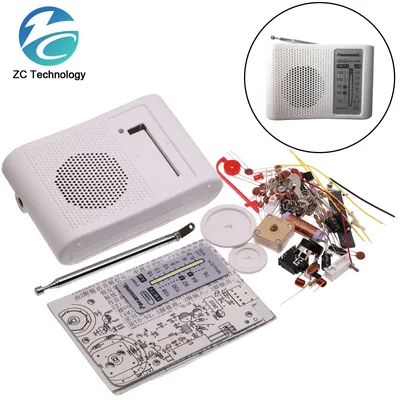 CF210SP AM/FM Stereo Radio Kit DIY Electronic Assemble Set Kit For Learner July DropShip DIY laboratory