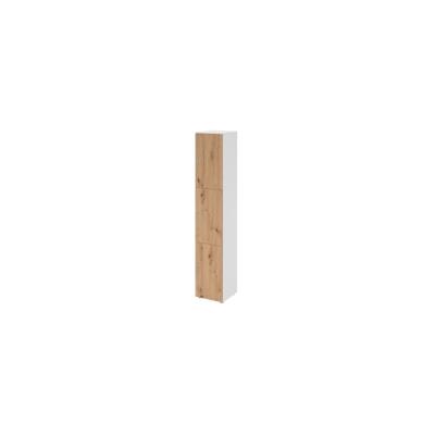 Hammerbacher-Schliessfachschrank 6OH Weiss/Asteiche,3xDS-V264L3/W/R/DS Image