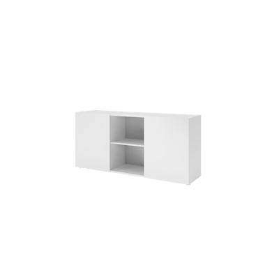 Hammerbacher-Sideboard 2OH mit Schiebetüren Weiß/Weiß-V1780/W/W Image