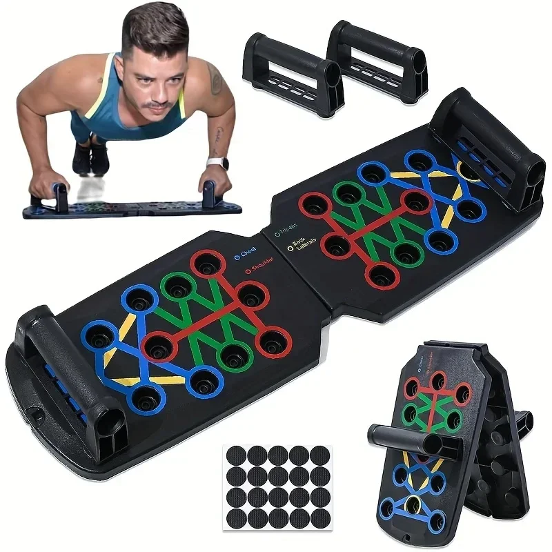 Planche de poussée équipement de gymnastique barre d'exercice à domicile planche de Sport Fitness abdominale Abs entraînement pompes supports équipement de poitrine