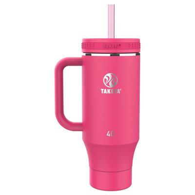 Takeya - Standard Straw Tumbler 1200 ml - Isolierflasche Gr 1,2 l rosa Image