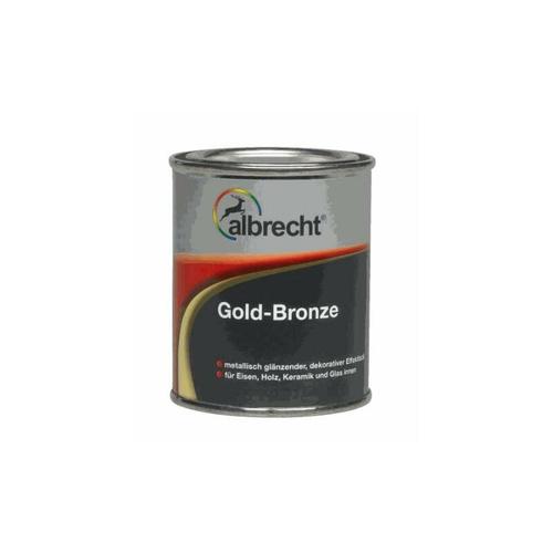 Gold-Bronze 125 ml gold Lack Goldlack Effektlack Buntlack Innen - Albrecht