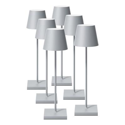SIGOR - Multipack 6x Tischleuchte Nuindie USB-C Dekoration 1 ct Grau (428.99 € / 1 ct) Image
