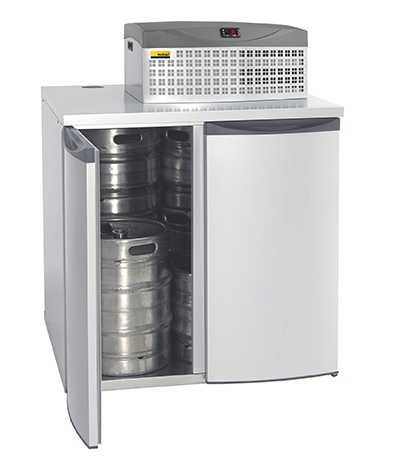 NORDCAP Fasskühler FK 4-XL, RAL 9006 (Weißaluminium), ohne Maschinenaufsatz Image