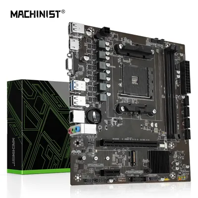 MACHINIST B450 motherboard AMD support DDR4 desktop RAM AM4 CPU slot NVME NGFF M.2 USB 3.0 VGA dual