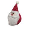 Red Santa Claus fabric doorstop cm11x11h30