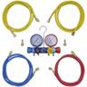 INLIFE Set manifold 4 voies avec mallette