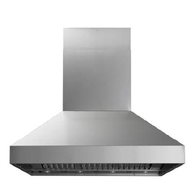 BBQ Ultra island mounted outdoor rated range hood - weather resistant stainless steel available in sizes 42, 48, and 60 inches wide