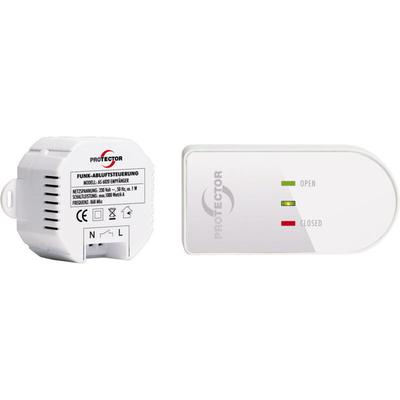 Protector - Funk-Abluftsteuerung as 6020.3 1000 w Weiß, Braun