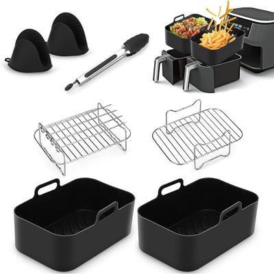 7er-Pack Zubehör für die Heißluftfritteuse Ninja AF400UK und AF451UK, Image