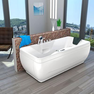 Acquavapore - Whirlpool Pool Badewanne Wanne W49-PR 170x80cm mit Farblichtherapie