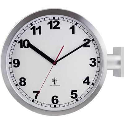 ET-51764-47 Funk Wanduhr 40 cm Aluminium - Eurotime Image