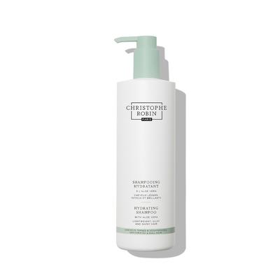 Christophe Robin Hydrating With Aloe Vera Shampoo 500 ml Image