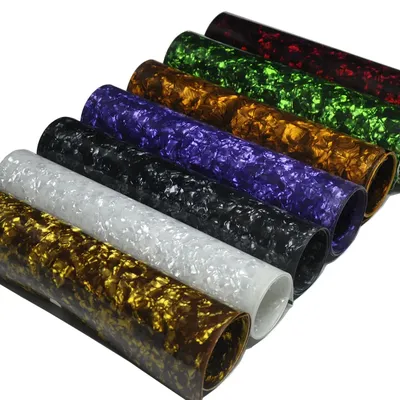 400mm x 1500mm Celluloid Sheet 0.46mm Musical Instrument Sheet DIY Drum Wrap Inlays Deco Multi