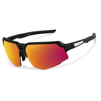 Zunnies Sunglasses Black With Flame Mirror Plastic Frame, Zenni, T02122118
