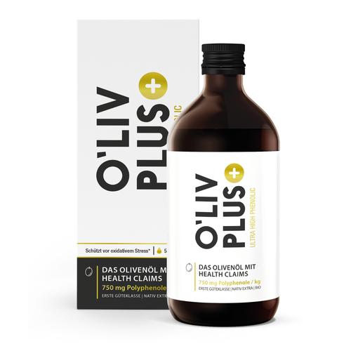 Oliv Plus high phenolic Bio Olivenöl 500 ml Öl