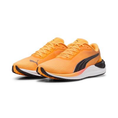 Laufschuh PUMA "Electrify NITRO™ 3 Laufschuhe Herren", Gr. 40.5, orange (sun stream sunset glow weiß orange pink), Oberm