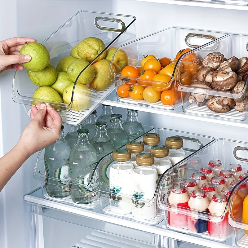 1Pc Kühlschrank Lagerung Box Lebensmittel-Grade Frische-Halten Box Haushalt Gemüse, Obst und Ei Spezielle Schublade küche Organisation