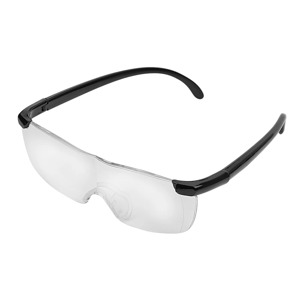 DIYWORK Lupen Brillen Augenschutz Arbeitsbrille 250-Grad-Presbyopie-Brille 1,6-fache Lupe Image